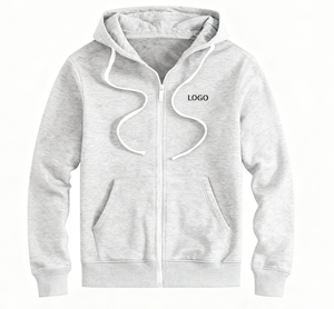 High Quality Lightweight Nylon/Cotton Fleece 300g Digital Breathable Anti-Pilling Autumn Eco-Friendly Oversized Hoodie Men - Product Image 4