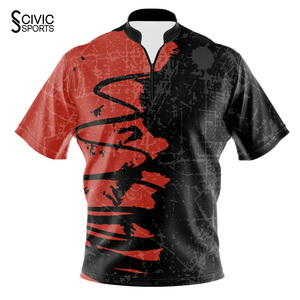 Chemises de bowling pour hommes, maillot de bowling personnalisé, polo 3D pour hommes, chemise élégante avec nom personnalisé, logo d'équipe, performance pour hommes - Product Image 3