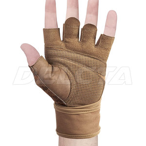 Guantes de fitness para levantamiento de pesas en stock, bajo MOQ, hechos con materiales transpirables de alta calidad. - Product Image 2