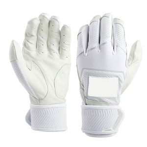 Gants de frappe de baseball avec fermeture réglable au poignet, paume à adhérence flexible, gants de sport durables pour les séances d'entraînement intensives - Product Image 1