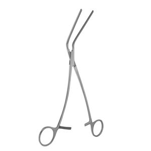 Pinzas Anguladas para Sujetar Esponjas, Acero Inoxidable, Anillo Foerster, Instrumento Quirúrgico Manual, Certificado CE, Uso en Circuncisión ACTIVE - Product Image 1