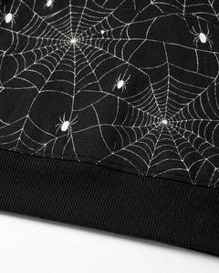 Nueva Sudadera con Capucha para Hombre, con Logotipo Personalizado, Estampado de Telaraña, Ecológica, Mezcla de Algodón y Poliéster, Diseño Animal para Otoño - Product Image 5