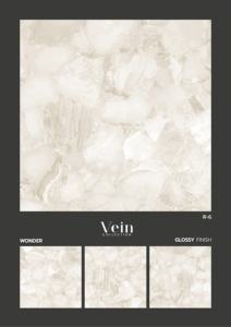 HILITE 600x600 Dark Grey <b>Rustic</b> Porcelain Tile for <b>Bathroom</b> and Kitchen Floor and Wall Tile Anti slip Glossy Finished - Product Image 6