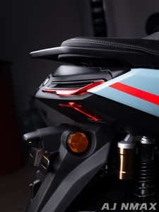 ไฟท้ายมอเตอร์ไซค์ LED 4 เลนส์ พร้อมไฟเลี้ยว สำหรับ Yamaha NMAX V3 Turbo AJLIGHT DESIGN AJNMAX-BTL รับประกัน 6 เดือน - Product Image 5