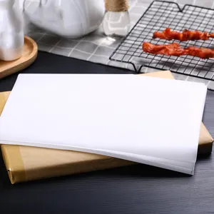กระดาษรองอบสีขาวกระดาษ parchment บิสกิตเค้กกระดาษขี้ผึ้งเหมาะสำหรับบรรจุภัณฑ์อาหารเค้กและอุปกรณ์อบขนมอบ