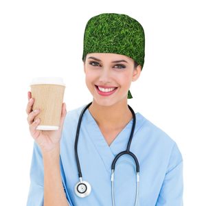 OEM Custom Logo Men Women Doctor's Surgical <b>Scrub</b> <b>Caps</b> Stylish Elastic Adjustable Beauty Hospital <b>Scrub</b> Embroidery Cotton - Product Image 6
