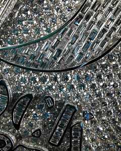 จี้ห้อยคอแบบสั่งทำพิเศษ พรีเมียม VVS/D สีมอยส์ซาไนต์ เพชรประดับสไตล์ฮิปฮอป แฟชั่นเต็มรูปแบบ - Product Image 1