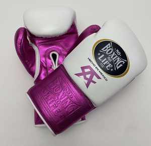 ถุงมือชกมวยแบบผูกเชือก No Boxing No Life สำหรับฝึกซ้อมและต่อสู้ ถุงมือชกมวยสีทอง ชุดชกมวย ถุงมือชกมวยหนังวัว - Product Image 3