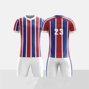 Conjunto de Uniforme de Fútbol Personalizado para Hombre en Poliéster, Uniforme de Fútbol de Fábrica con Calidad Digital Personalizada, Camiseta de Club de Fútbol Transpirable - Product Image 2