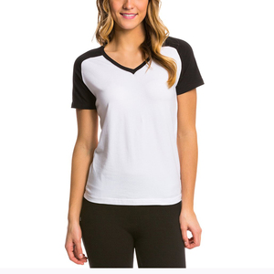 Camiseta transpirable con logo impreso personalizado, recién llegada, estilo casual, corte holgado, ligera, para mujer. - Product Image 5