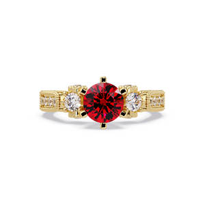 Anillo de Plata 925 con Piedras Preciosas Multicolores, Chapado en Oro, Joyería Personalizada OEM, Etiqueta Privada, Colección de Anillos de Piedras Preciosas de Lujo, Fabricante - Product Image 2