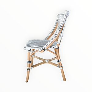 เก้าอี้บิสโทรยอดนิยมสำหรับร้านกาแฟ ร้านอาหาร พื้นที่สาธารณะในที่พักอาศัย - หวายสังเคราะห์ถักทออย่างดี รับประกันการถักทอ 3 ปี - Product Image 3