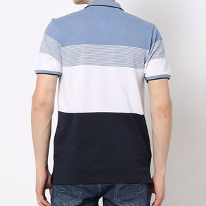 เสื้อโปโลผู้ชายคุณภาพสูง ทรงปกติ แขนสั้น ซับเหงื่อ แห้งเร็ว แฟชั่นกอล์ฟลำลอง ดีไซน์ใหม่สำหรับฤดูร้อน - Product Image 2