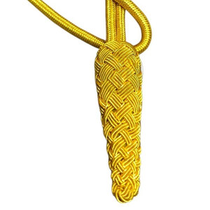 Cordon décoratif tressé fin en coton/nylon/polyester, finition nœud d'épée, léger, écologique, personnalisable pour les cérémonies - Product Image 6