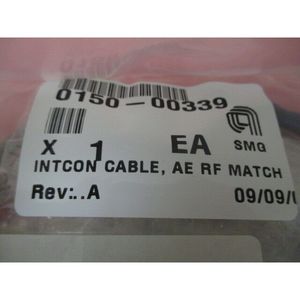 สายเคเบิล NEW AMAT 0150-00339 INTCON, AE RF MATCH - อุปกรณ์และอะไหล่เซมิคอนดักเตอร์ระดับโลกที่เชื่อถือได้ - Product Image 1