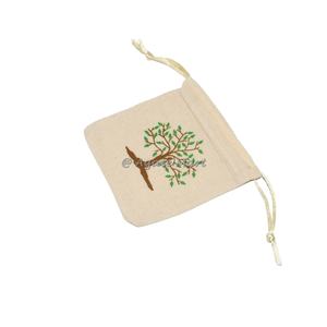 Cristaux 7 chakra pierre de guérison dégringolé pierres d'inquiétude chakra pierre emballage cadeau Flo wer de vie avec Chakra Cube sac imprimé - Product Image 6