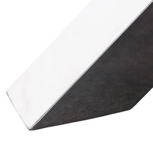 Table de salle à manger de luxe moderne pour villa, maison, cuisine ou restaurant, avec plateau en bois recyclé, forme ronde, pieds en acier inoxydable en forme d'araignée et plateau en verre - Product Image 4