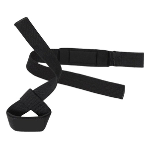 UNIZA Sangles de levage universelles ajustables et personnalisables en polyester, fermeture élastique, respirantes, haute élasticité, pour la gym - Product Image 2