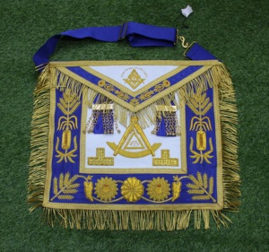 Delantal de Gran Maestro Masónico, Gran Logia de Brasil/GOB, Delantal de Exmaestro Masón - Product Image 5