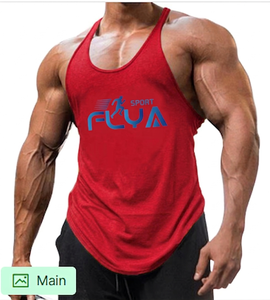 เสื้อกล้ามผู้ชายสำหรับฤดูร้อน ผ้าฝ้าย 100% เนื้อผ้านุ่ม ระบายอากาศได้ดี เป็นมิตรกับสิ่งแวดล้อม ใส่สบาย น้ำหนักเบา ทรงหลวม ใส่ได้ทุกวัน - Product Image 1