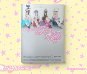 Aespa, Primer Mini Álbum Japonés Kiss N Tell [Versión de Edición Limitada] CD Pop (Papel y Plástico) Coreano de Corea del Sur para Todas las Edades, Listo para Usar - Product Image 3