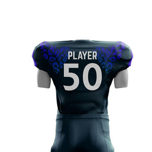 Solid Trader <b>Elite</b> Athlete Weightless Construction Breathable Anti Pilling Custom Printed Mens American Football Uniform - Product Image 5