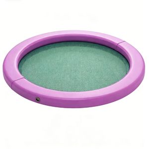 Hamac aquatique gonflable violet et bateau flottant, équipements de divertissement pour activités nautiques - Product Image 4