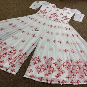 Mono Ligero de Piel Sintética y Rayón Moderno para Mujer, para Bodas de Invierno, Largo hasta el Suelo, Precio al por Mayor en India - Product Image 3