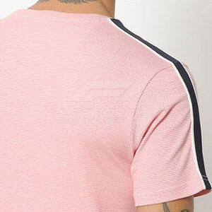 เสื้อยืดผู้ชายผ้าฝ้าย 100% ทรงปกติ สวมใส่สบาย พิมพ์โลโก้ตามสั่ง - Product Image 6