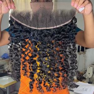 Perruques frontales perruques de cheveux humains droites naturelles extensions sans colle du fournisseur vietnamien, faire des perruques avec fermeture à lacet/frontal - Product Image 4