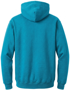 Sudadera con capucha para hombre, de peso pesado, oversize, azul eléctrico, lisa, con logotipo personalizado, estilo streetwear, de forro polar, al por mayor - Product Image 4