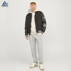 Pantalones Deportivos de Algodón Premium para Hombre, con Logotipo Personalizado, Tejido Terry Grueso, Precio al por Mayor, Último Estilo - Product Image 4