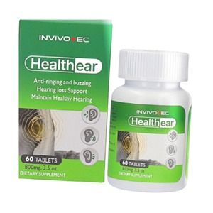 [invivotec] Healthear IFN1801 อาหารเสริมชนิดเม็ดเพื่อสุขภาพหู บำรุงสุขภาพหู ได้รับการรับรองมาตรฐาน GMP - Product Image 3
