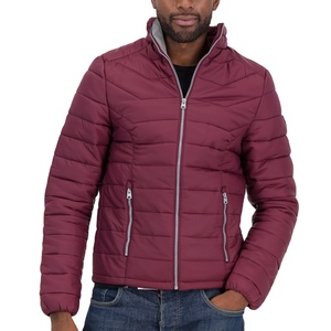 2025 Thick 100% Nylon Puffer <b>Jacket</b> with Stand Collar Full Face Cover Water Resistant & Custom Branding-Unisex <b>Winter</b> <b>Jacket</b> - Product Image 1