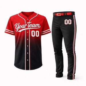 Uniforme de Béisbol Personalizado con el Logotipo del Equipo de Los Ángeles, para Hombre, Spandex/Poliéster, Logotipo Multiposición, Bolsillos, Cuello Mao, Tallas Grandes - Product Image 6
