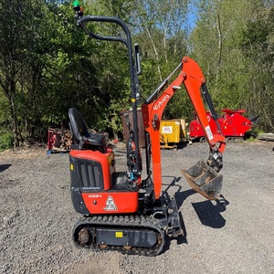 Mini-excavatrice Kubota K008-5 de qualité supérieure, excavatrice sur roues de 1 tonne avec soupape hydraulique Yuken, neuve et d'occasion en bon état, à vendre - Product Image 6