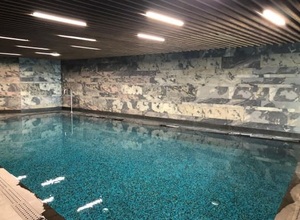 architectural material exporter Stone <b>Veneer</b> Ice Black Sheet Flexible Shone Wall Panel Floor Tile Safe Use Villa Home - Product Image 2