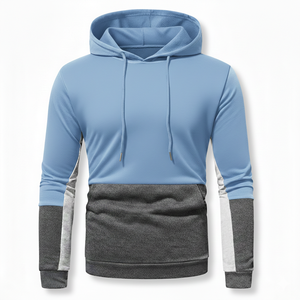 Sweat-shirts personnalisés à capuche unisexe de haute qualité, surdimensionnés, 100% polyester, pour hommes, avec effet délavé au soleil - Product Image 1