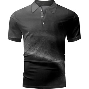100% Polyester Comfortable Sublimated Polo Shirt for Men Customized GSM Uniform Polo Shirts - Product Image 6