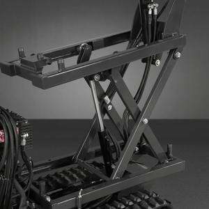 Quality New 1100Lbs Capacity Wheel Barrow 302cc 10HP E-Start Gas Engine <b>Tracked</b> <b>Dumper</b>,with Front Shovel - Product Image 5
