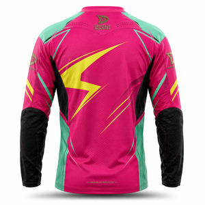 custom air soft jerseys <b>lime</b> green paintball jersey custom teamwear with rubber logo tab tournament teamwear affordable - Product Image 3