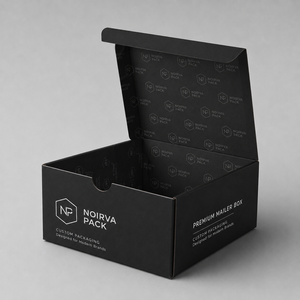 Boîte d'expédition en carton ondulé avec logo personnalisé, auto-assemblante, recyclable, pliable, pour vêtements et accessoires - Product Image 4