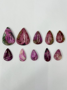 Lote de 10 Piezas de Cabujones de Tulita Rosa Natural en Forma de Pera, 57g, Proveedor Mayorista de Gemas a Granel para Compradores de China - Product Image 5