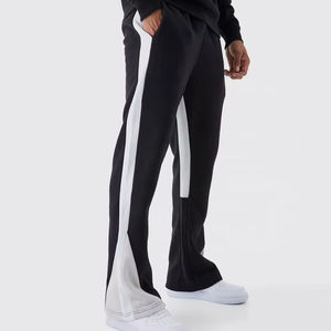 Pantalones Deportivos Acampanados Hechos en Fábrica, 100% Algodón, Casuales, de Cintura Media, Transpirables, Antipilling, de Peso Medio, Calidad Profesional - Product Image 4