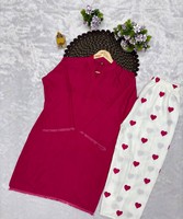 Nouvelle collection : Tissu en rayonne/coton imprimé numérique effet riche, style ethnique indien pour femmes, idéal pour les fêtes, en stock, vente en gros, Surat 85507 KC006
