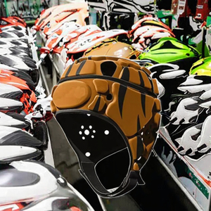 Service personnalisé OEM ODM, casques de football américain respirants, antidérapants, personnalisés, sublimés, en EVA, pour jeunes et adultes - Product Image 4