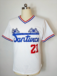 Maillot de baseball des Pirates de Pittsburgh Clemente 21 pour homme, blanc, en maille, manches courtes, coupe régulière, toutes saisons, imprimé en sergé - Product Image 2