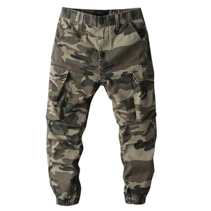 Men Autumn/Winter Collection Camouflage Cargo Pants - Premium Loose-Fit Durable <b>Trousers</b> - Product Image 6