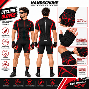 Gants de fitness de qualité supérieure, paume en mesh, antidérapants, respirants, pour entraînement en salle de sport, unisexes, pour le cyclisme - Product Image 5