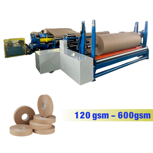 Machine de découpe et de rembobinage robuste pour rouleaux géants de papier bobine, de rouleau à rouleau, pour la fabrication de tubes en papier - Product Image 3